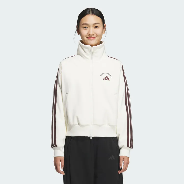 流光风Adidas阿迪达斯冬季女子运动休闲夹克外套KC0036