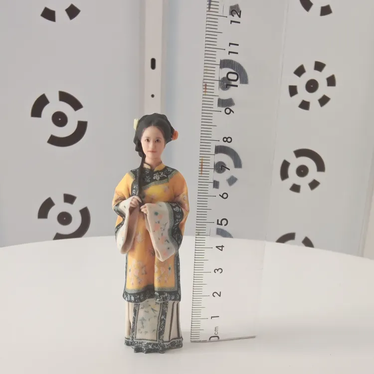 9cm高3D真人手办