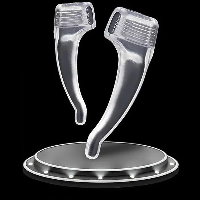 眼镜防滑套耳勾硅胶耳托防掉防脱落神器眼睛镜腿挂钩耳后固定配件