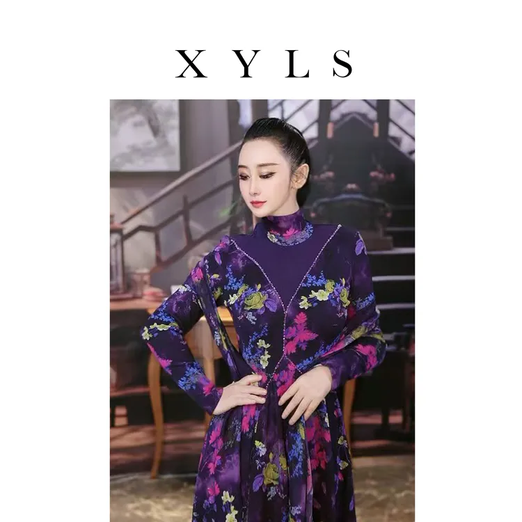 女装弹力网纱连衣裙T006966