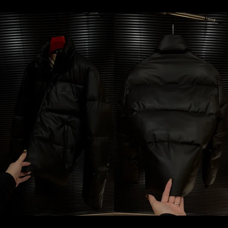 冬季轻奢高品质男士立领百搭肤感免洗款棉服