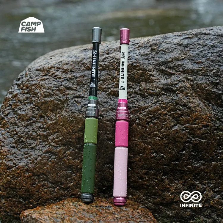 CAMPFISH无限换把小物竿轻量鳑鲏马口白条溪流小鱼短节小物钓竿