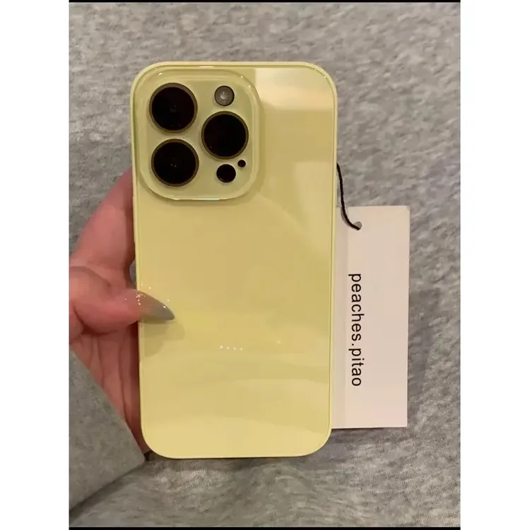 清新曼波绿全包镜头适用iPhone16promax手机壳15个性14玻璃13/12