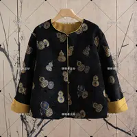 【顺】新中式金丝葫芦棉服C447