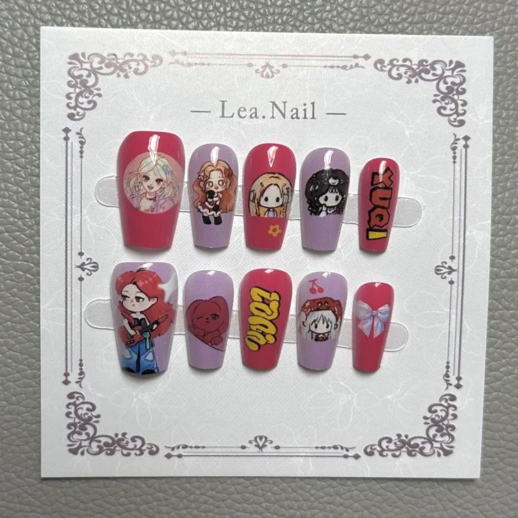 〔明星应援甲 宋雨琦Q〕穿戴甲演唱会应援物料礼物送朋友打印