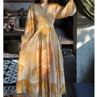 【连衣裙】高档连衣裙装设计感时装女装服装[XSLF]Z