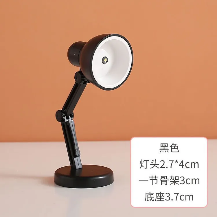 新奇特创意小书灯寝室小夜灯迷你书夹灯暖光护眼小台灯