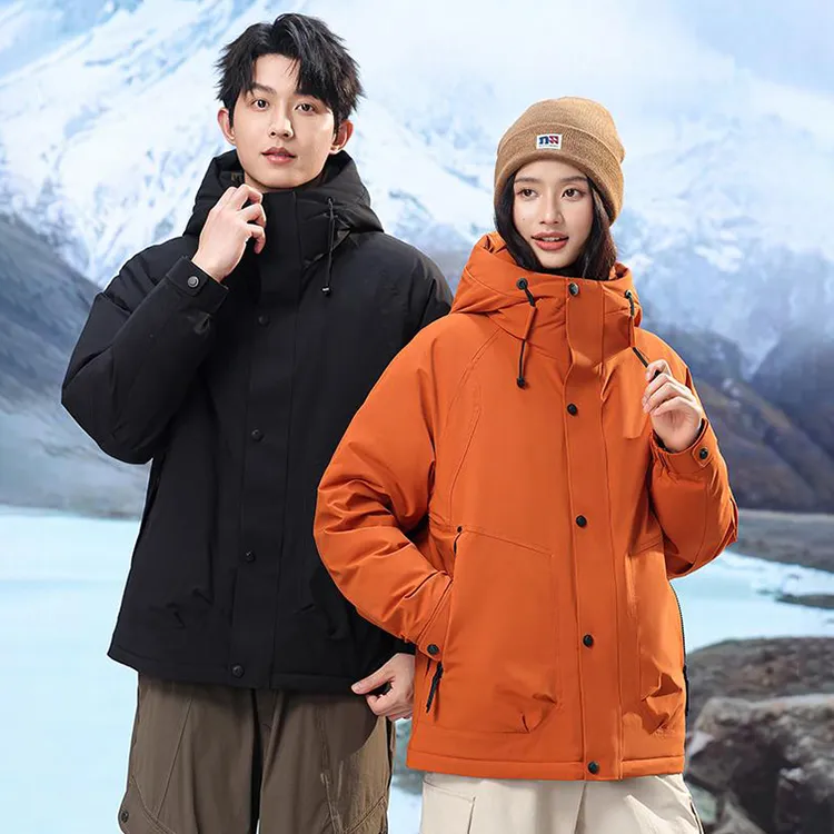 【摩氏臻选】秋冬新款羽绒服男女同款羽绒外套男士羽绒服短款