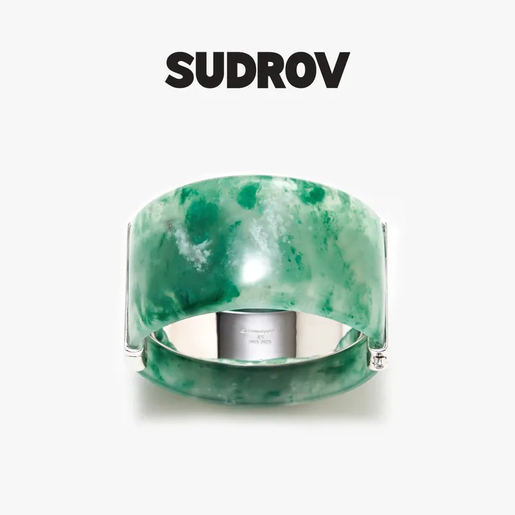 素觉2025新品非洲翠宝石系列轻奢设计高级感新中式手镯女A25109