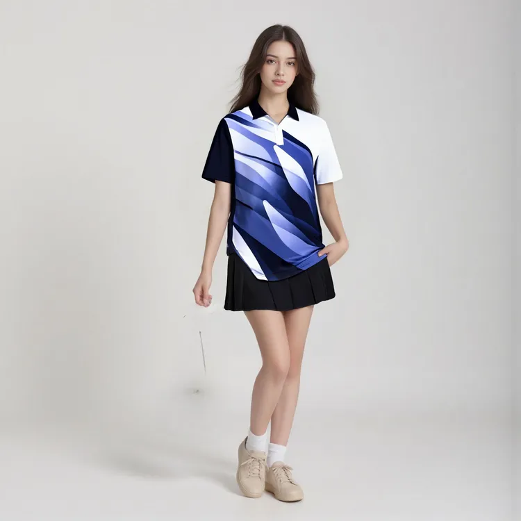 女士休闲羽毛球上衣吸汗羽毛球服运动服球衣训练服透气女款