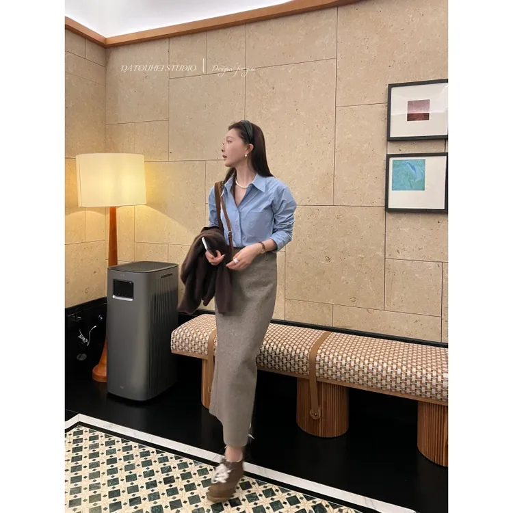 【DATOUHEI 秋冬新品】“秋意交响"气质别致衬衫D225C17197