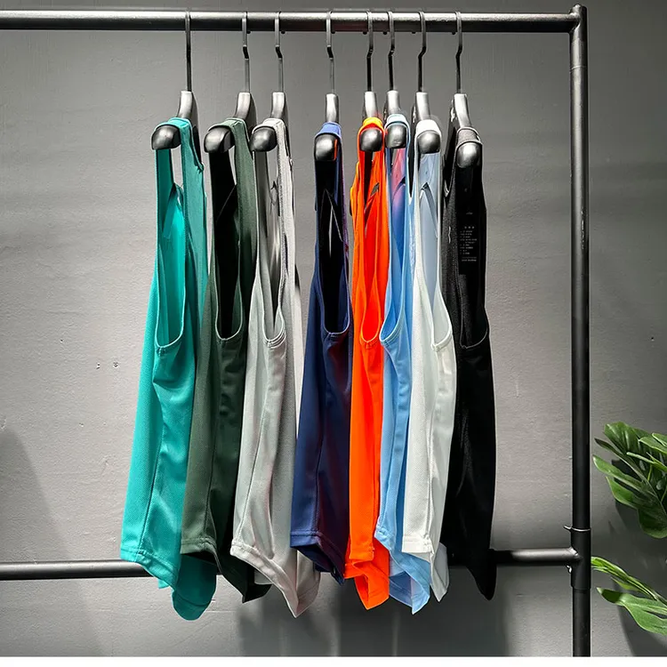 【现货甄选】男士夏季无袖美式速干运动背心宽松舒适跑步健身衣坎肩