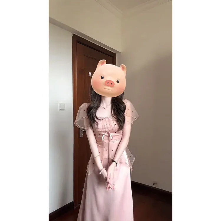 超仙女时尚气质连衣裙女2025夏季海边度假风法式小众绝美气质长裙