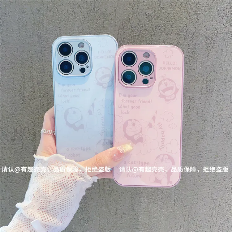 玻璃壳适用苹果16/iphone/华为荣耀/OPPO/VIVO/小米/手机壳爆款潮