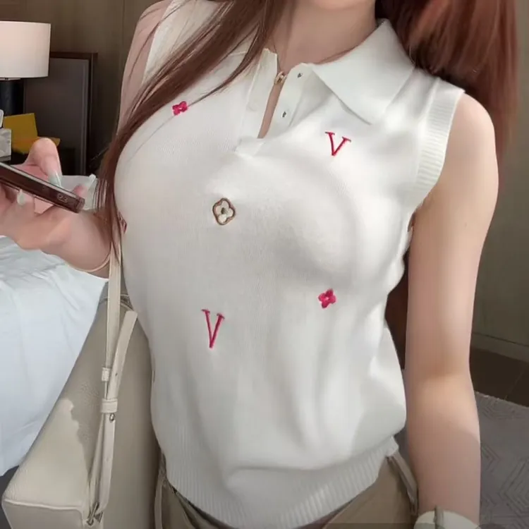 时尚洋气修身显瘦气质针织衫女2025夏季新款上衣气质休闲百搭