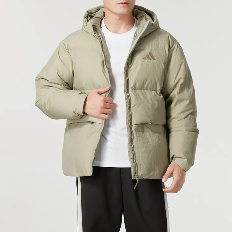 adidas阿迪达斯羽绒服男装冬季新款运动休闲服连帽羽绒外套JM4625