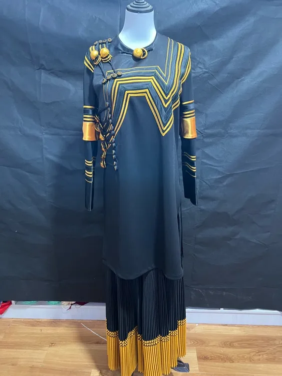 大凉山手绣彝族阿都款特色民族风服饰