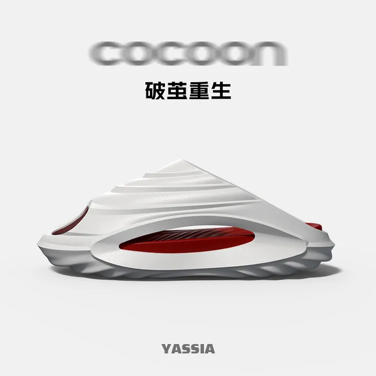 亚束破茧情侣运动拖鞋2025新款踩屎感厚底防滑防臭夏季透气轻便