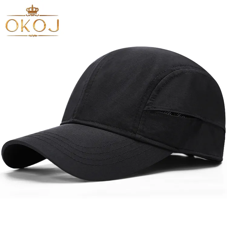 OKOJ户外棒球帽男女防晒遮阳帽网眼透气大头围夏秋季新款太阳帽子