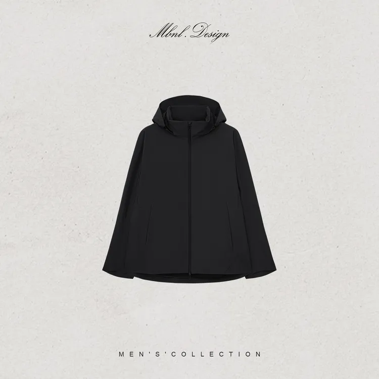 MBNL-F「斑驳暗咖」秦磊男装90白鹅绒防风挺括夹克LL-WWT0109