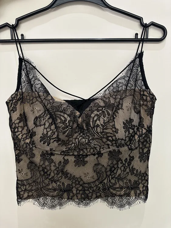 【精选优品】新款修身拼接蕾丝内搭蕾丝打底衫吊带2565