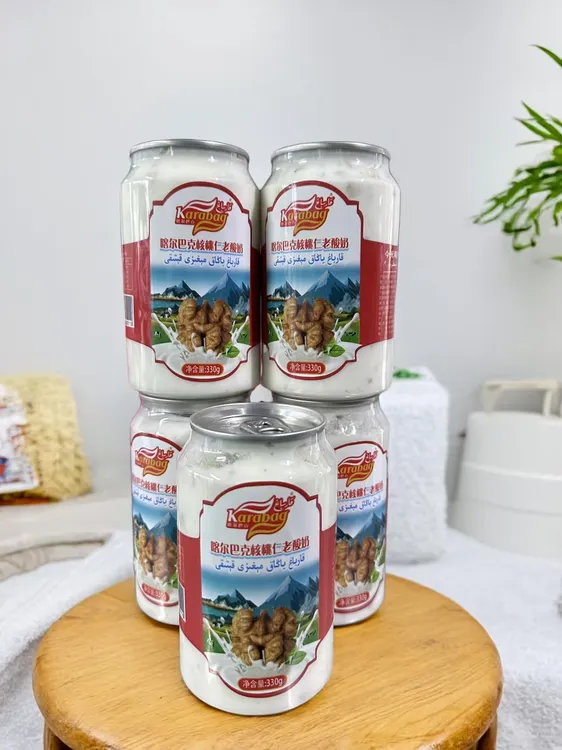 新疆喀尔巴克核桃仁酸奶《5罐》