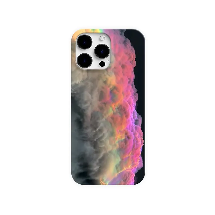 奥菲顿七彩祥云适用苹果16/15果冻手机壳小米14vivo华为P70oppo套