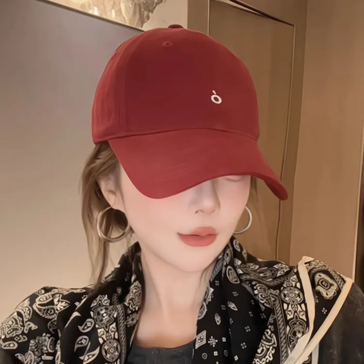 张婧怡同款百搭棒球帽子女2025新款软顶时尚鸭舌帽韩版休闲遮阳帽