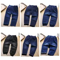 4962（秋冬款式不挑）男女童牛仔裤加绒休闲直筒小脚百搭裤子潮