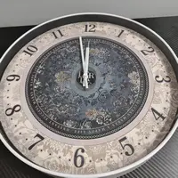 家用圆挂钟复古时钟LZ1