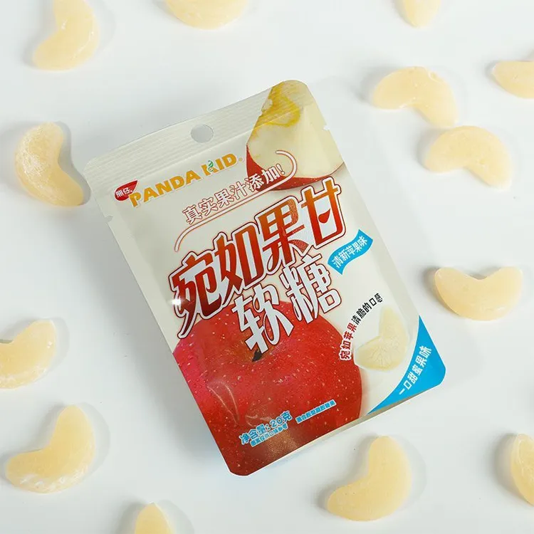 熊仔宛如果甘酸砂爆浆涂油水果味橡皮糖酸甜可口解馋零食