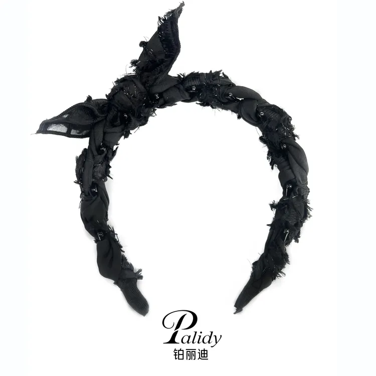 休闲风原创设计波西米亚风少女风发箍秋冬头饰小香风手工