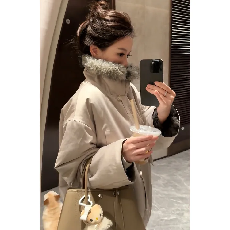 【痘痘私服】| 巴恩风~900g高克重羊羔毛派克服外套