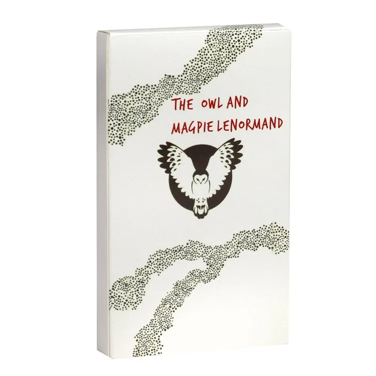  猫头鹰和喜鹊雷诺曼36张The Owl And Magpie Lenormand 卡牌桌游