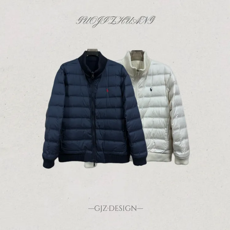 【国际装-双面穿羽绒服】冬季新款男士立领老钱百搭羽绒服25469