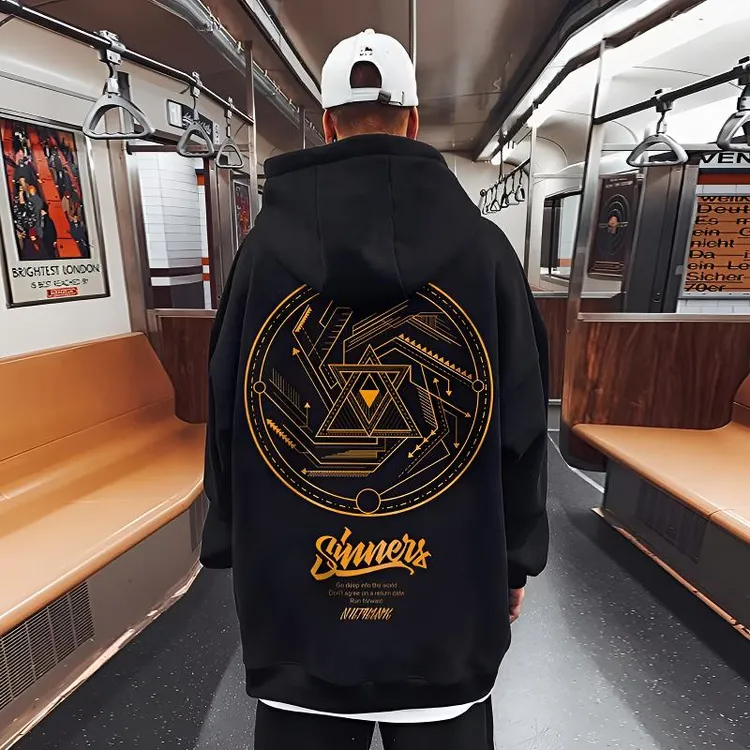 秋冬加绒卫衣男情侣连帽外套宽松休闲300斤男士潮流8XL大肚腩卫衣