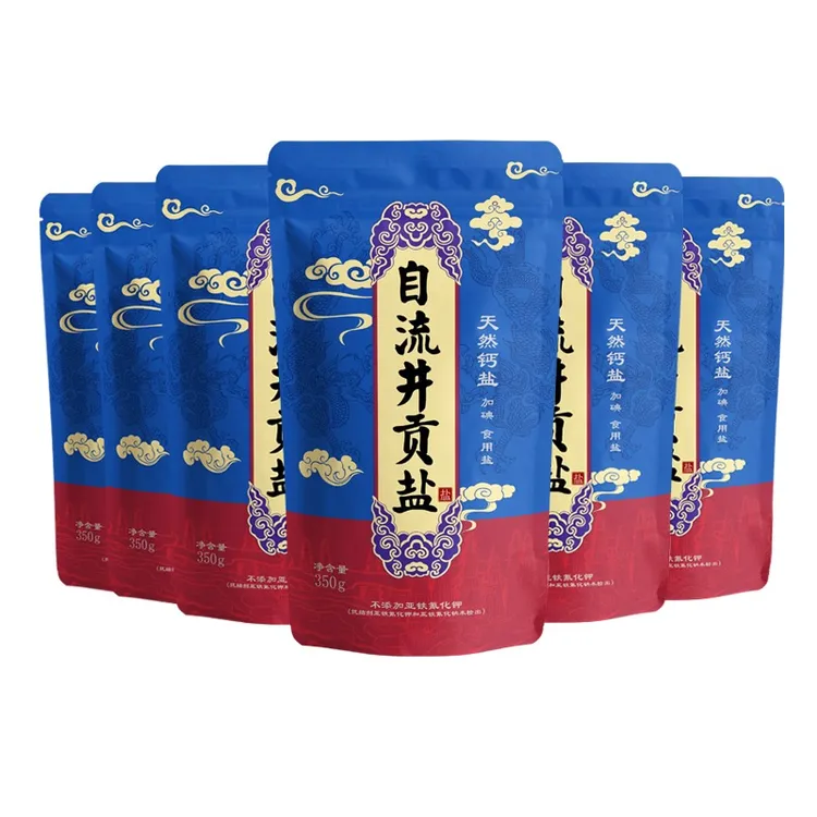 久大食盐自贡井盐自流井贡盐天然加碘钙盐自流井贡盐深井盐