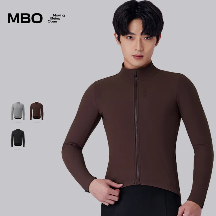 MBO Softshell 男子冬季Pro防风软壳骑行夹克 C380 抗菌抗菌外套