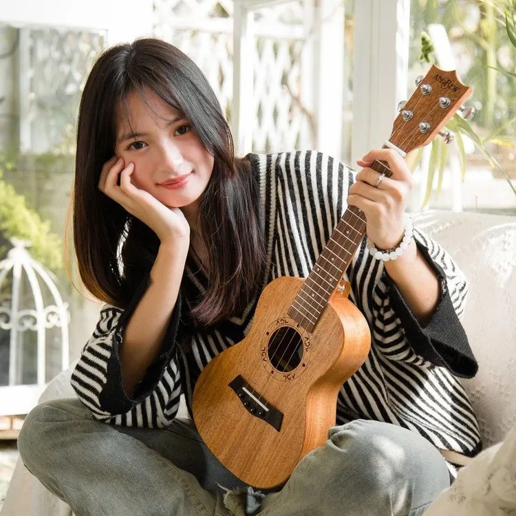 ADL单板尤克里里初学者儿童女生男小吉他入门成人23/26寸乌克丽丽