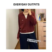 RIDA. 知性小衫儿5Y17秋季百搭显瘦复古休闲设计感气质 25131