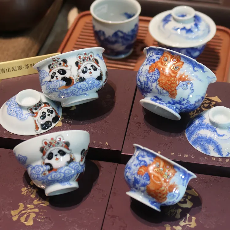 【泓璟】念物山坊重工系列闻鸡起舞和熊猫醒狮