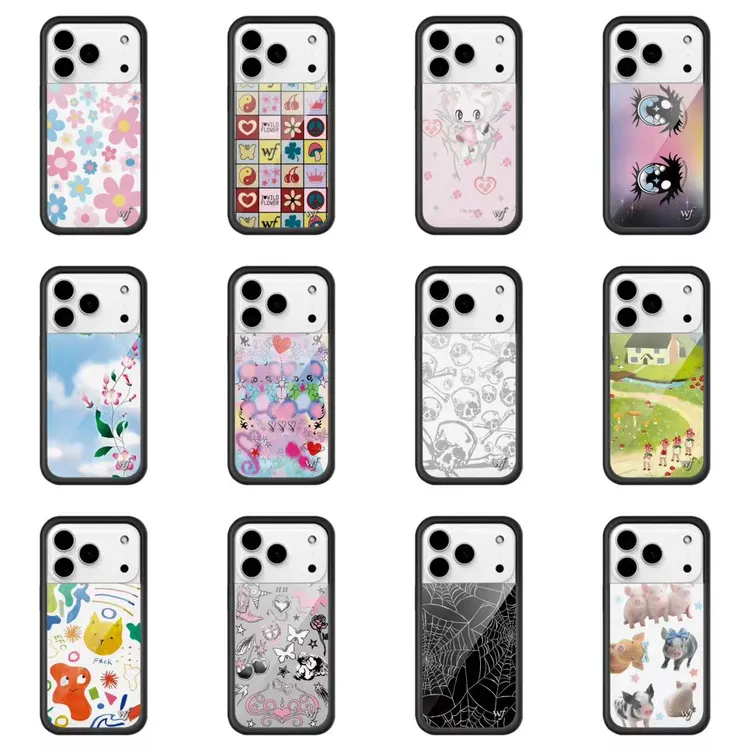 【WF新款亚克力系列】适用于苹果17pro壳子壳iphone16pro Max手机壳