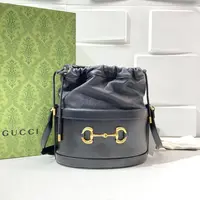 95新 GUCCI/古驰 思斯专属 古驰黑色单肩包 THHZ3423