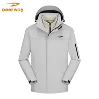 Deerway/德尔惠防风防水冲锋秋冬季户外三合一户外运动套装
