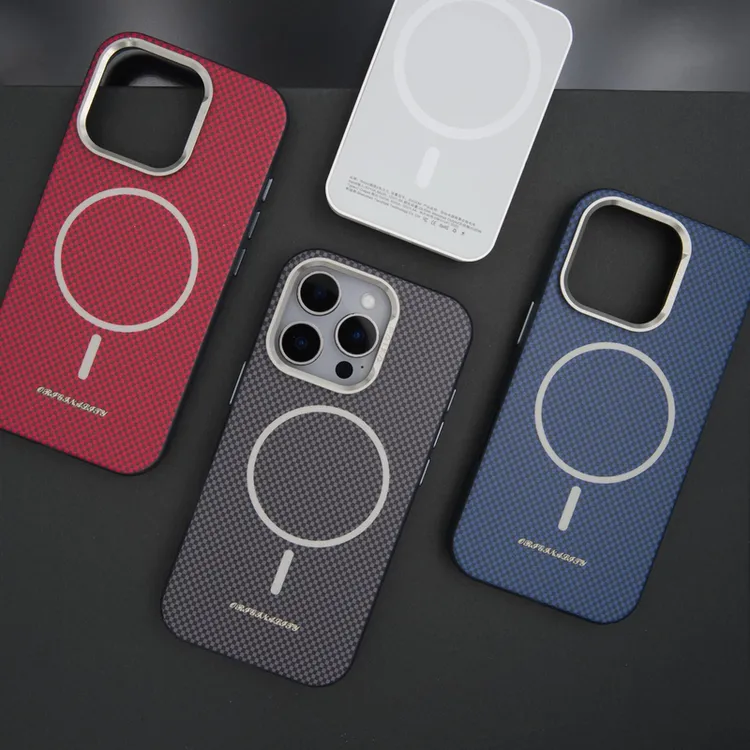 磁吸【星海系列】适用华为苹果iPhone13ProMax/17手机壳肤感商务