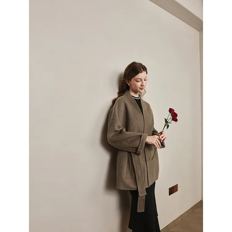 Mix Selection｜絮语 珍稀高端山羊绒大衣双面呢慵懒MSGCJW0945