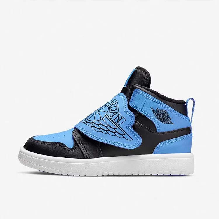 正品NIKE耐克Jordan男女童儿童飞翼儿童鞋魔术贴运动鞋板鞋BQ7197