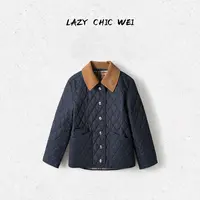 WEI 100绵羊毛填充秋冬保暖宝丽风棉服2537SSW5757