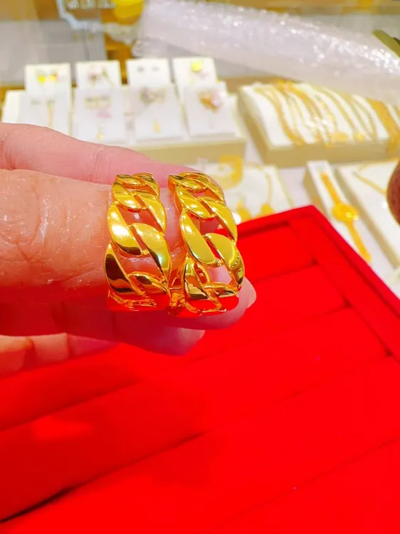 合金耳饰 0.18g 耳环 【3】سېھران قاپلىما ئالتۇنلىرى