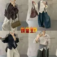 VI@69965 韩系简约百搭设计感衬衣+披肩两件套（衣长64左右）